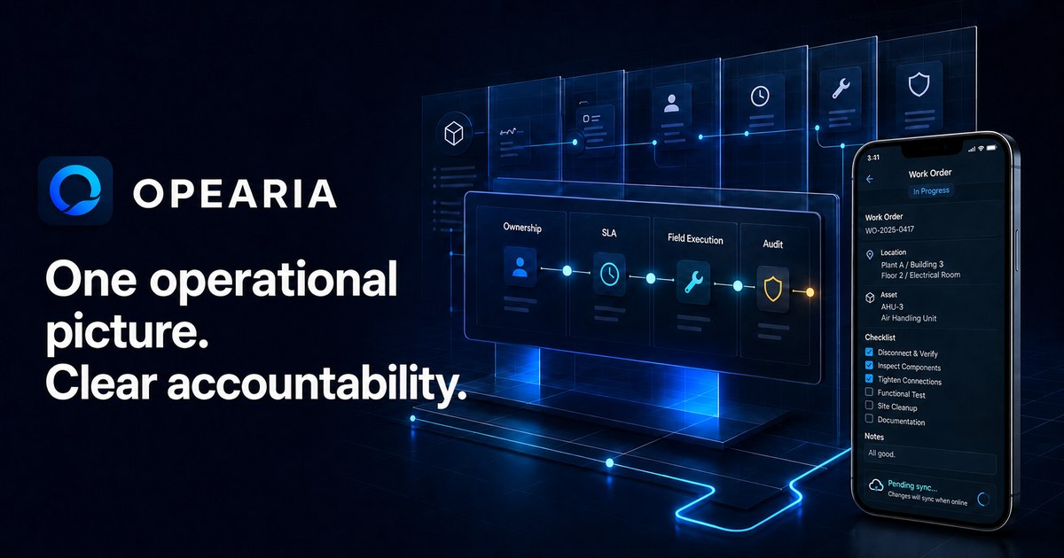 Opearia — 官网预览图